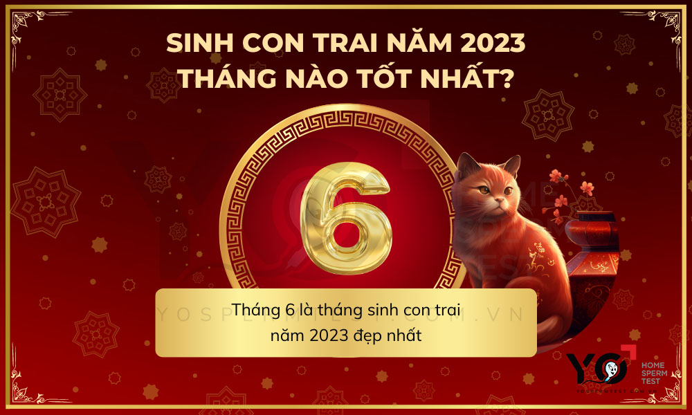 Tháng tốt nhất sinh con năm 2023 là tháng 6