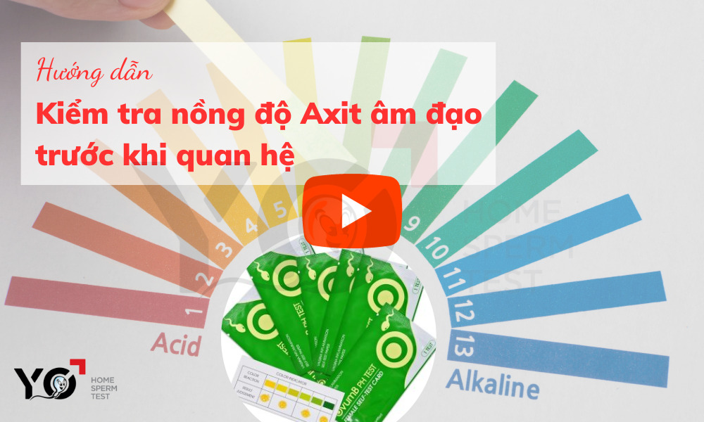 Kiểm tra nồng độ Axit âm đạo trước khi quan hệ là bí quyết sinh con gái