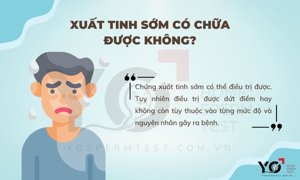 Xuất tinh sớm có thể chữa được