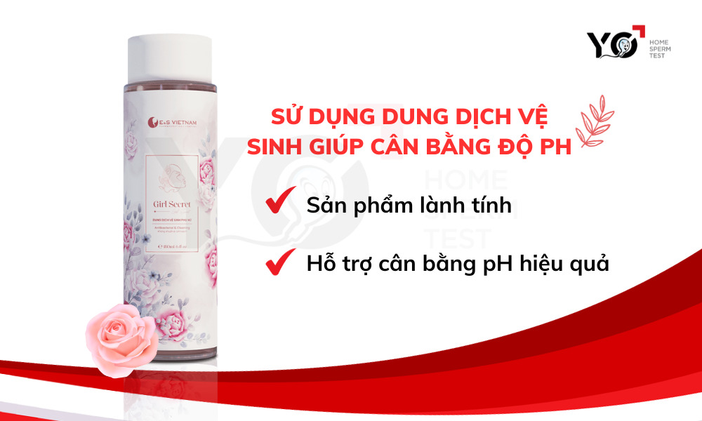 Dung dịch vệ sinh từ thiên nhiên dịu nhẹ, cân bằng pH cực tốt