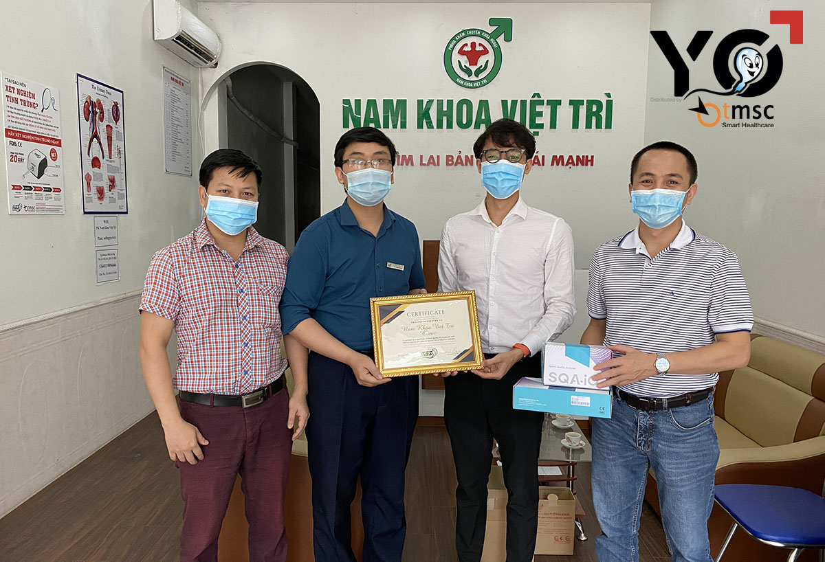 Nam khoa Việt Trì là phòng khám sở hữu máy phân tích tinh dịch đồ hiện đại SQA -iO