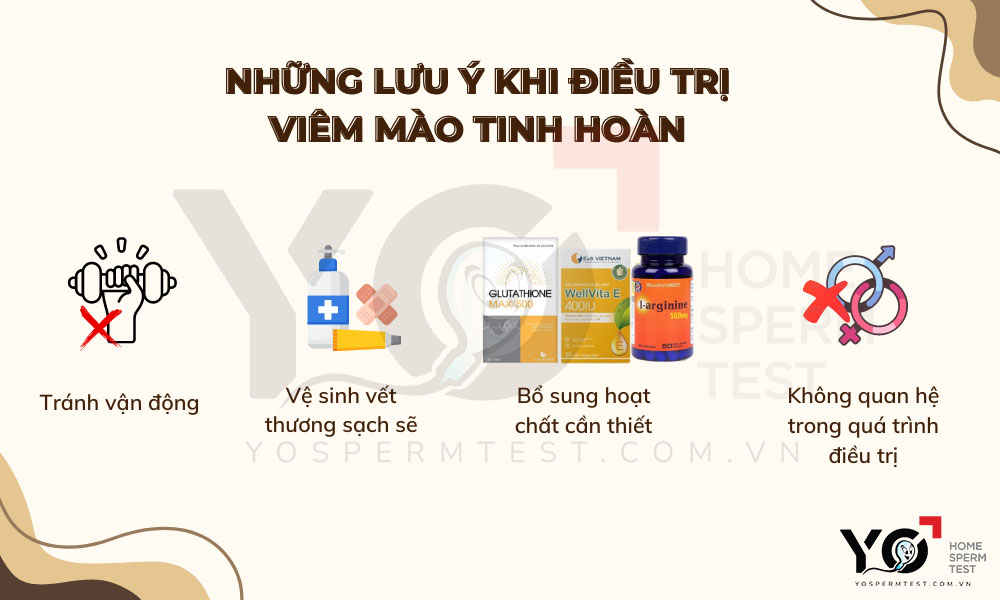 Những lưu ý nếu muốn sớm khỏi viêm mào tinh hoàn