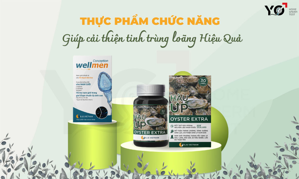 Bổ sung ngay thực phẩm chức năng giúp tinh trùng đặc