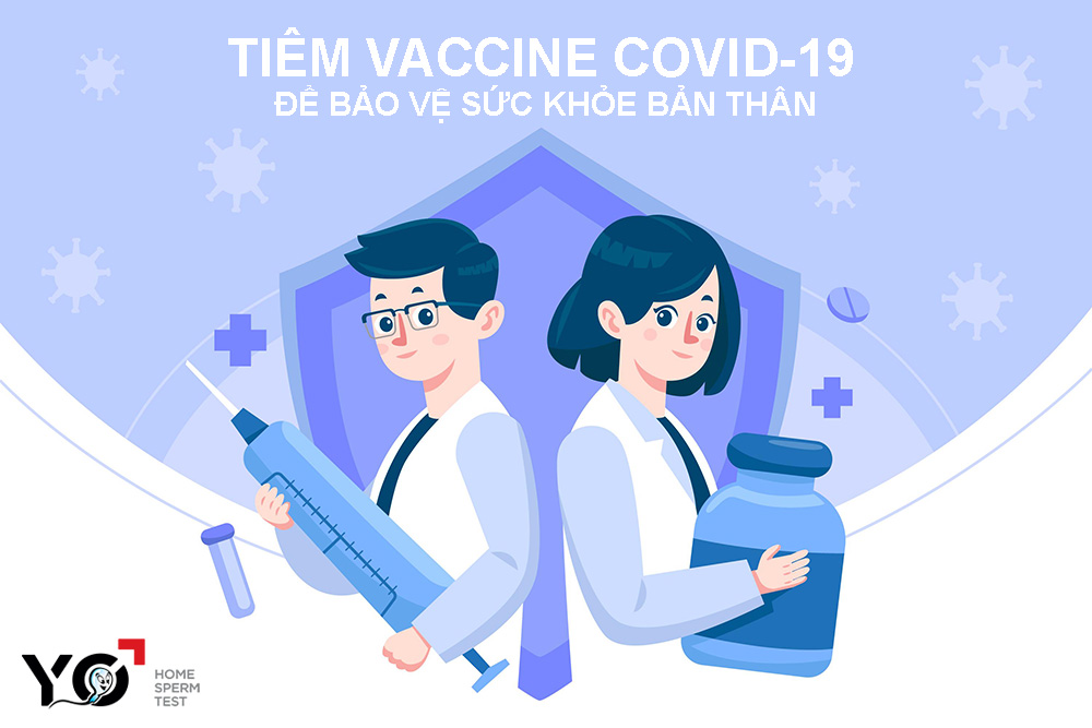 Nam giới nên tiêm vaccine Covid-19 càng sớm càng tốt