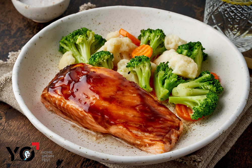 Omega-3 trong cá hồi giúp sản sinh tinh trùng