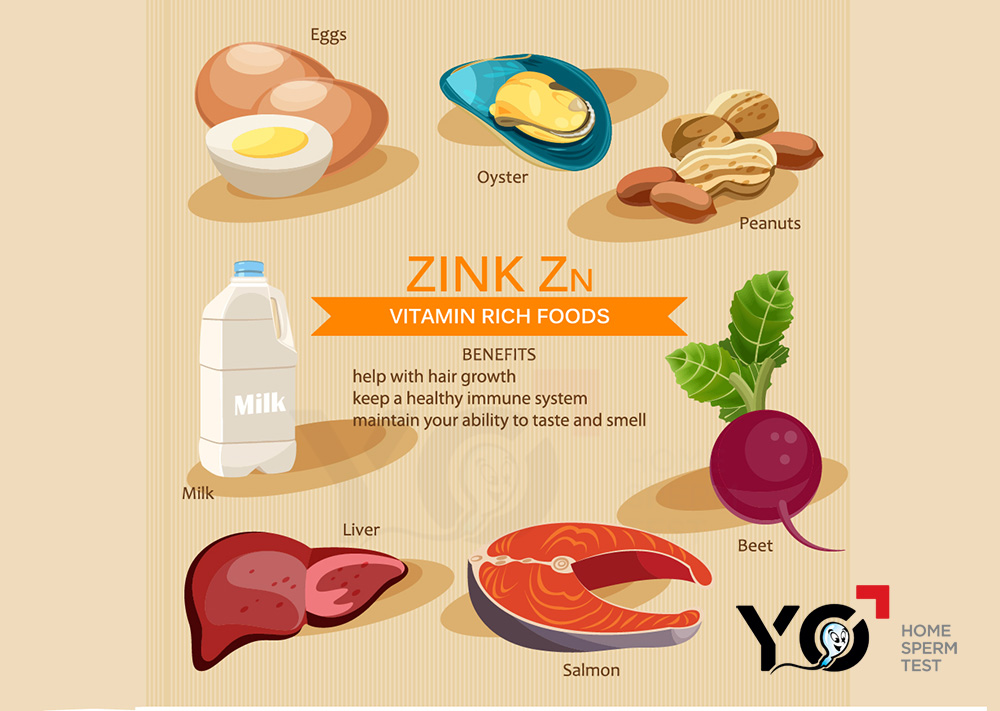 Thực phẩm giàu kẽm tốt cho tinh hoàn và tinh trùng