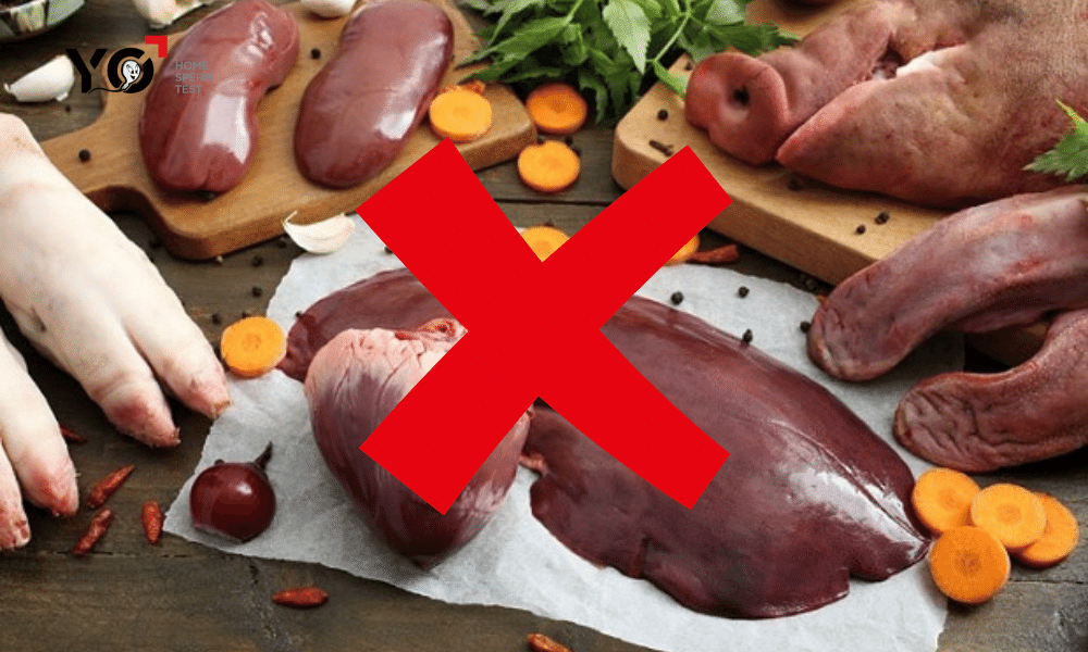 Nội tạng động vật chứa nhiều cholesterol cao gây tắc nghẽn mạch máu và rối loạn cương dương