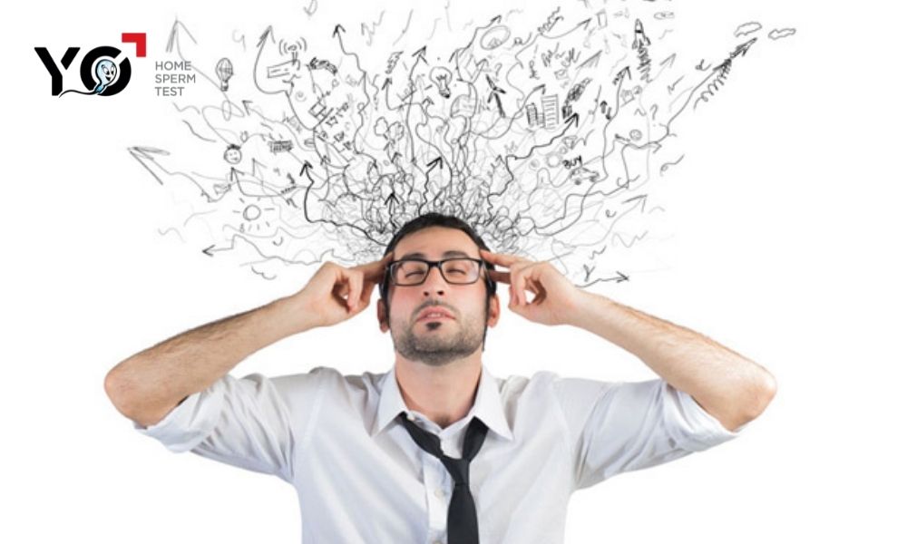 Nam giới stress, căng thẳng kéo dài là cách nhận biết đàn ông lâu ngày không quan hệ