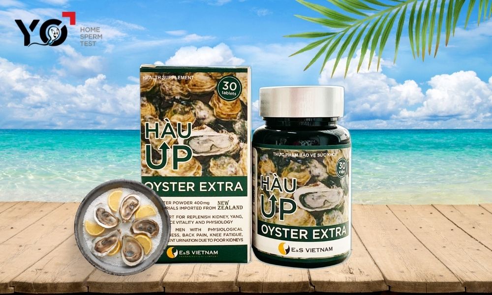 Viên uống Hàu Up trị chứng sinh lý yếu và rối loạn cương dương