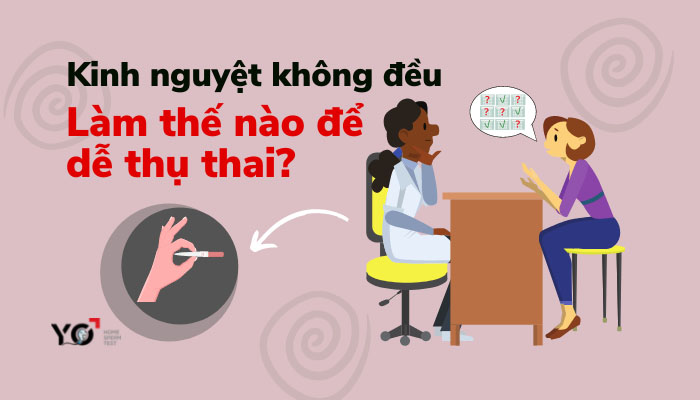 Cách có thai nhanh co người kinh nguyệt không đều