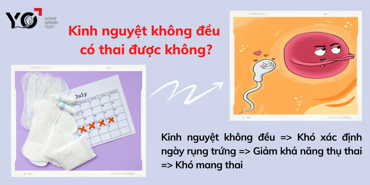 Kinh nguyệt không đều khiến chị em phụ nữ khó có thai hơn