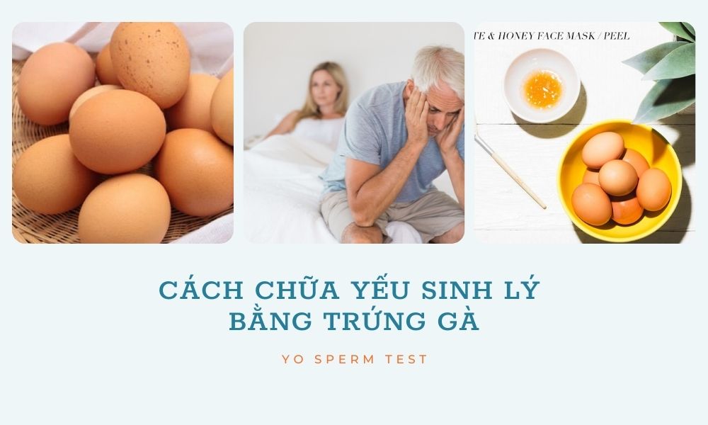 cách chữa yếu sinh lý bằng trứng gà