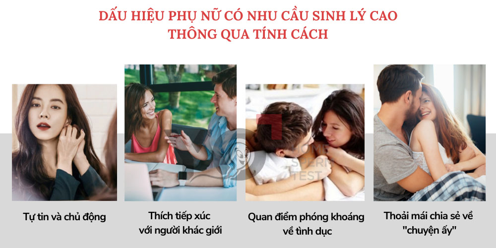 4 dấu hiệu phụ nữ có nhu cầu sinh lý cao qua tính cách của nàng
