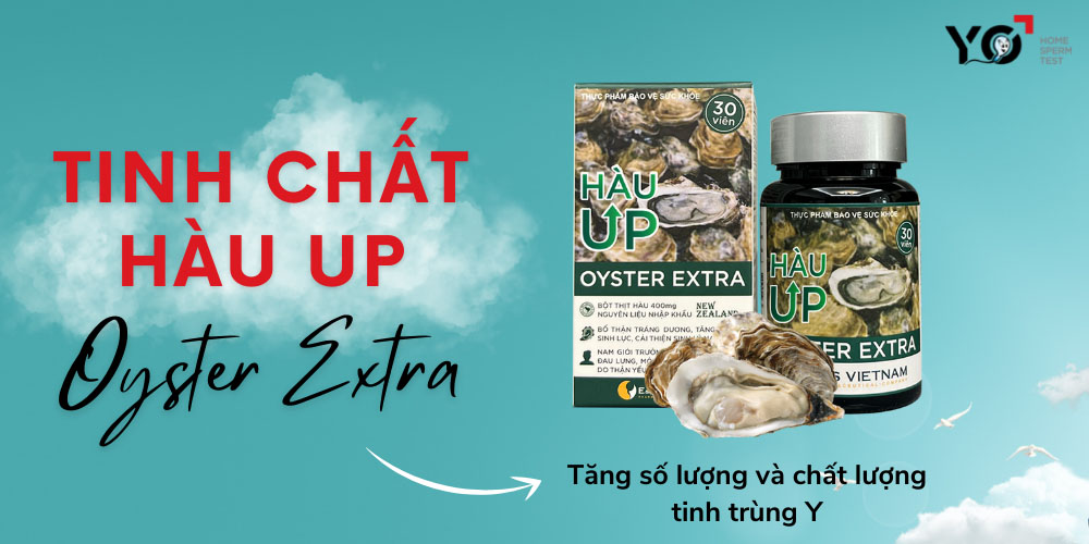 Sử dụng viên uống từ bột thịt hàu để nhanh chóng thụ thai con trai