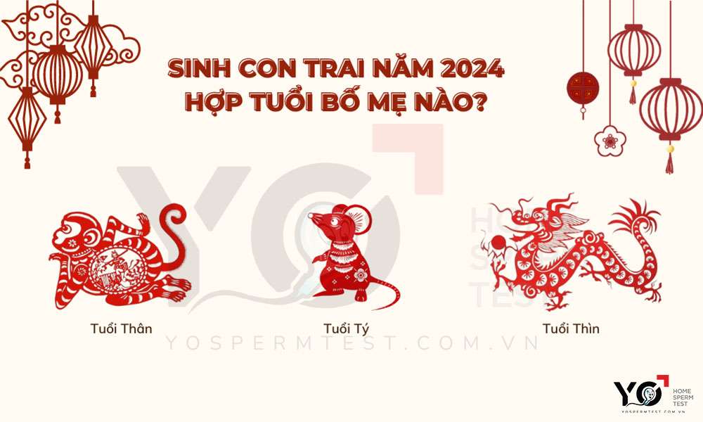 Bố mẹ tuổi nào hợp sinh con trai năm 2024