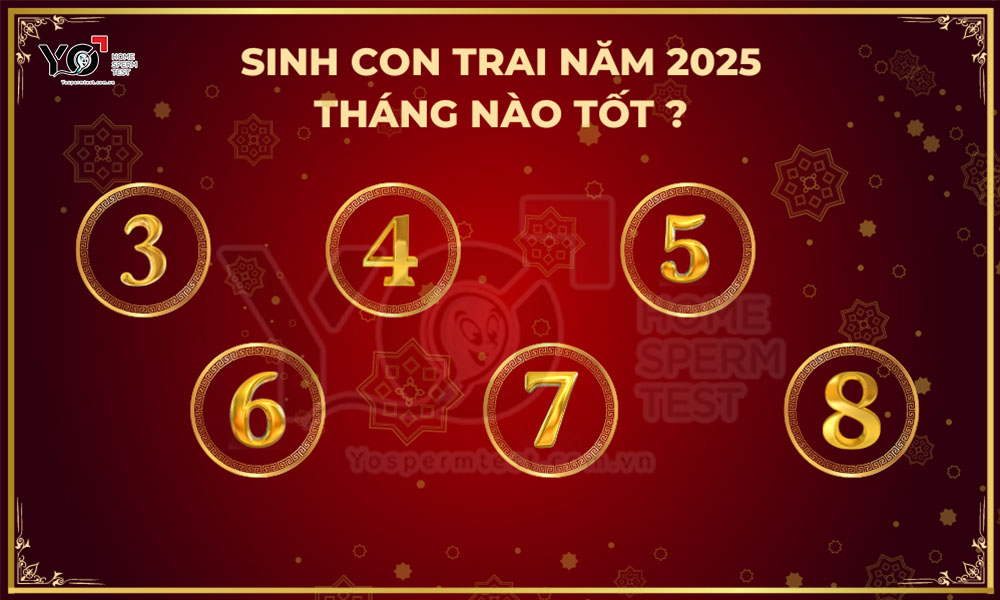 Con trai sinh năm 2025 tháng nào tốt?
