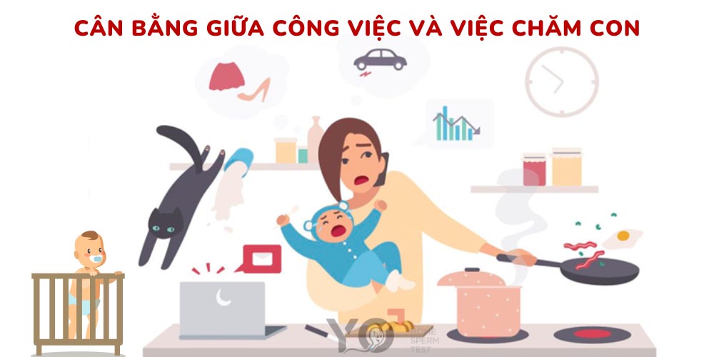 Bạn có thể cân bằng giữa công việc và chăm sóc con cái không?