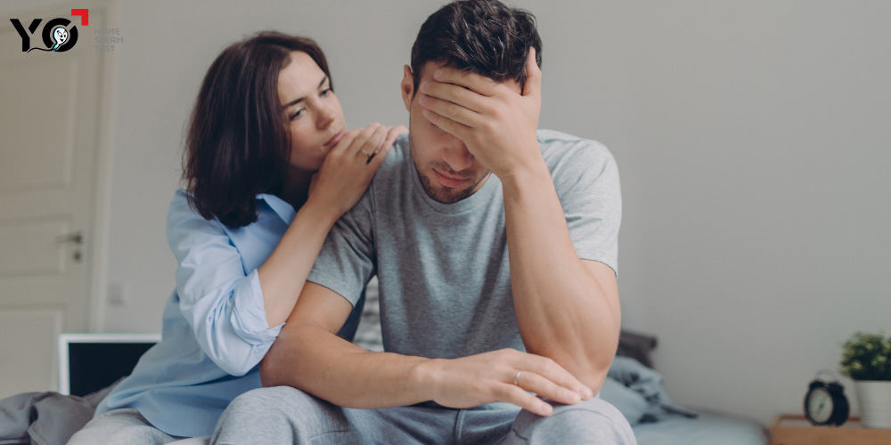Động viên và chia sẻ khi biết chàng bị yếu sinh lý