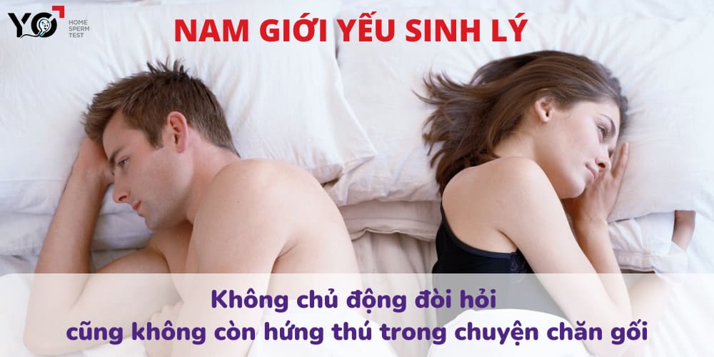 Khi bị yếu sinh lý, nam giới có xu hướng trốn tránh chuyện chăn gối