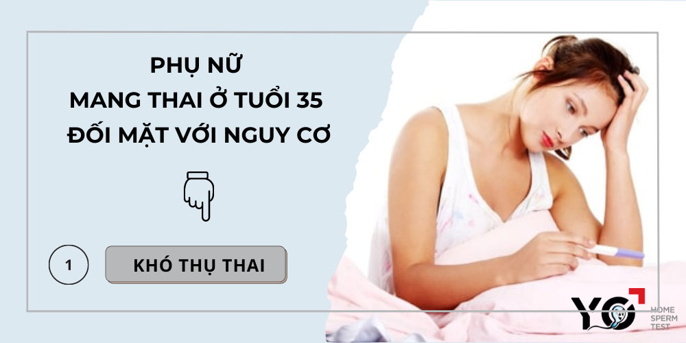 Phụ nữ trên 35 tuổi khả năng thụ thai giảm đáng kể