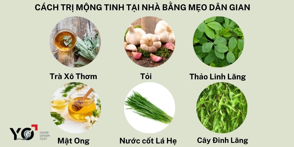 Những mẹo dân gian trị mộng tinh tại nhà hiệu quả