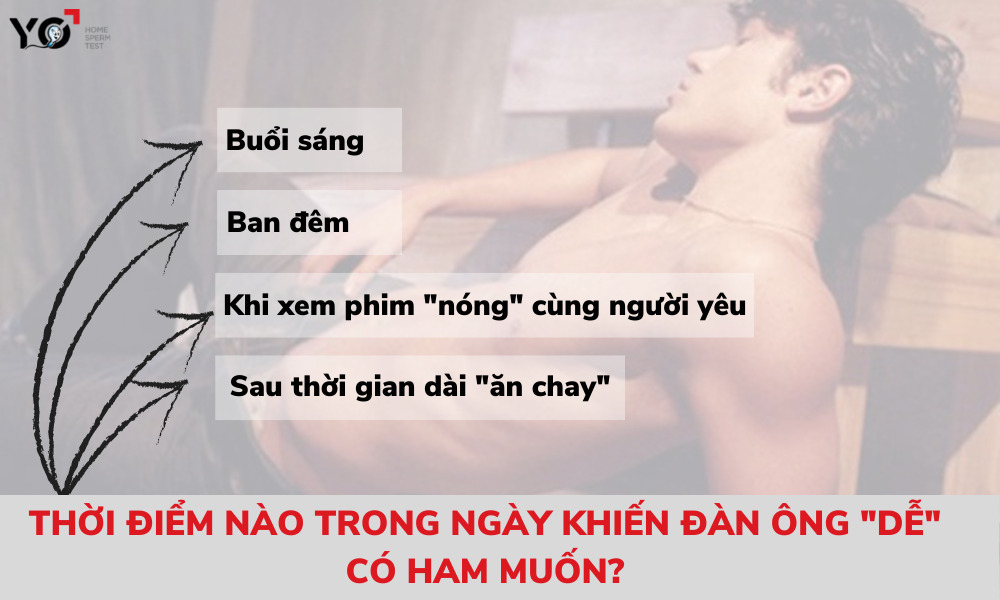 Thời điểm chàng muốn làm chuyện “ấy” nhất trong ngày
