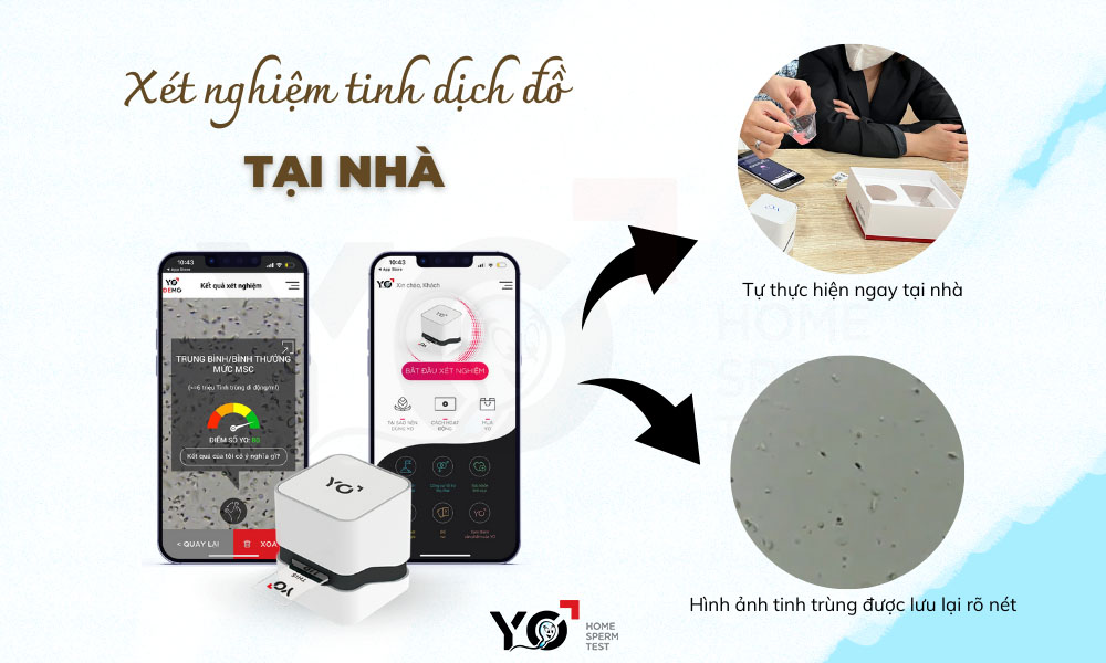 Xét nghiệm tinh dịch ngay tại nhà