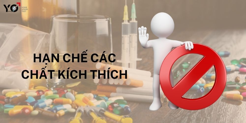 Hạn chế các chất kích thích là cách tăng testosterone