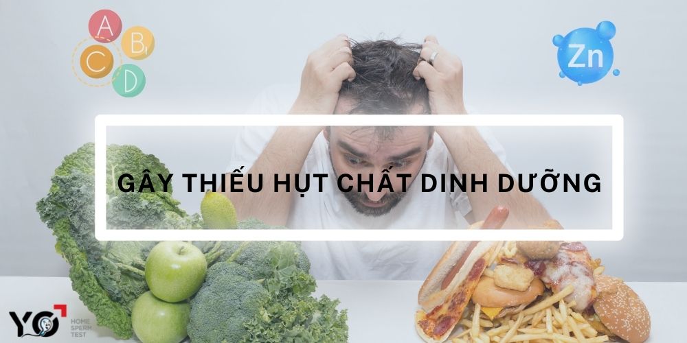 Mộng tinh quá nhiều gây thiếu hụt chất dinh dưỡng