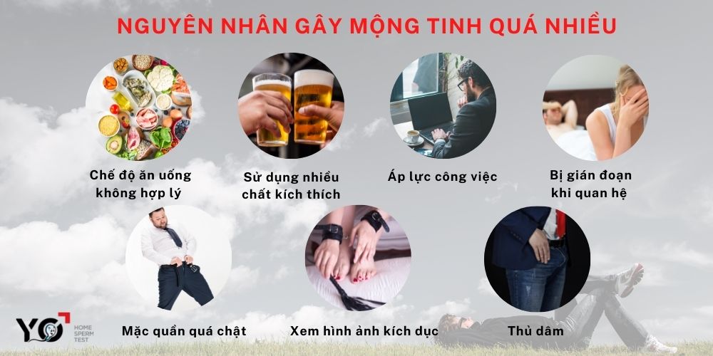 Những nguyên nhân gây mộng tinh quá nhiều