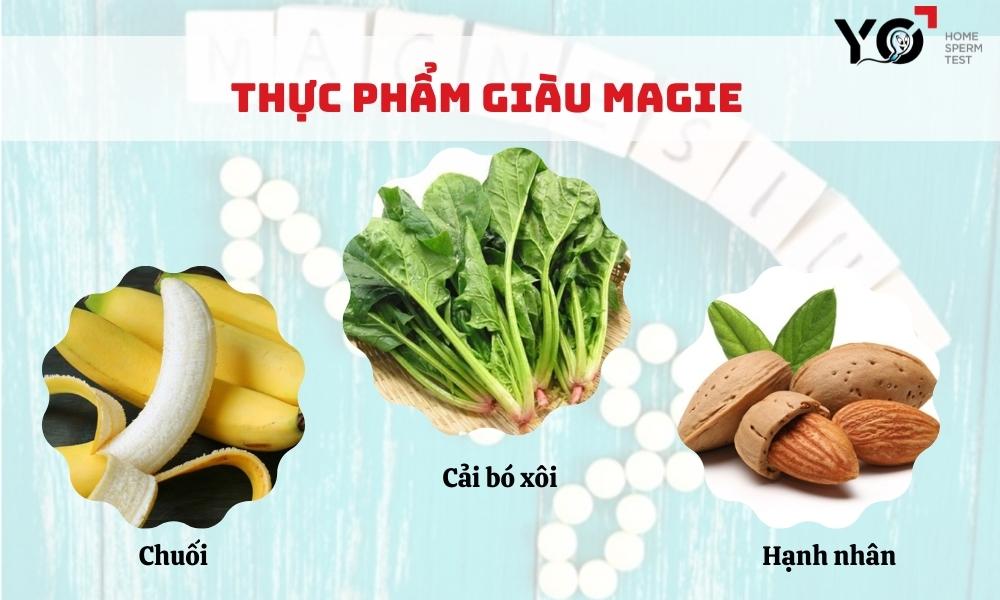 Ăn các loại thực phẩm giàu Magie giúp tăng Testosterone một cách tự nhiên