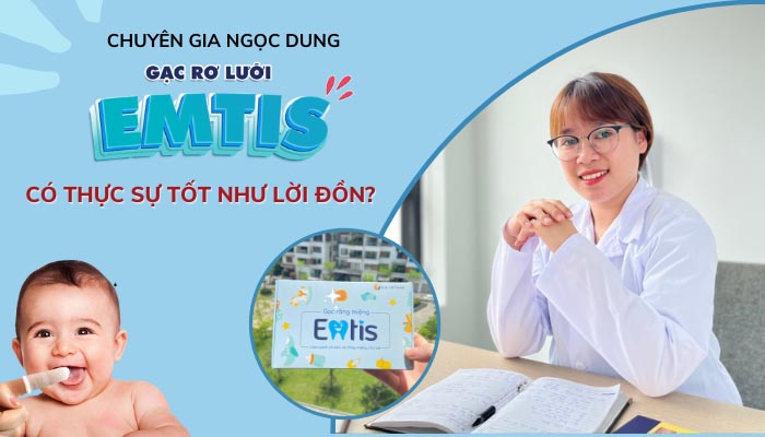 Gạc rơ lưỡi Emtis