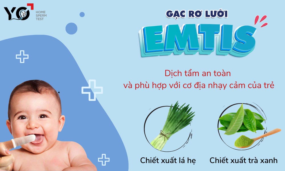 Gạc rơ lưỡi Emtis