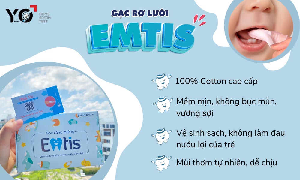 Gạc răng miệng Emtis