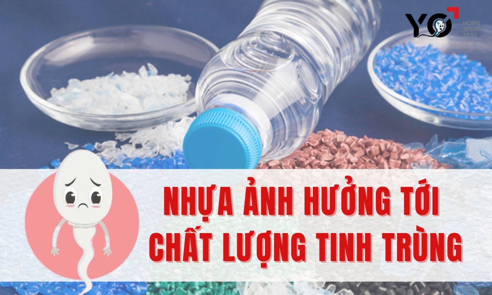 Có nghiên cứu cho thấy nhựa gây hại đến chất lượng tinh trùng và sức khỏe sinh sản
