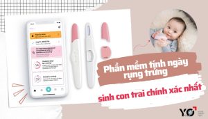 Phần mềm tính ngày rụng trứng sinh con trai