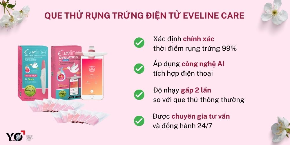 Que thử rụng trứng điện tử Eveline Care- lựa chọn hàng đầu của chị em