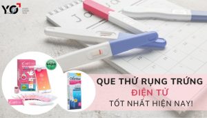 que thử rụng trứng điện tử