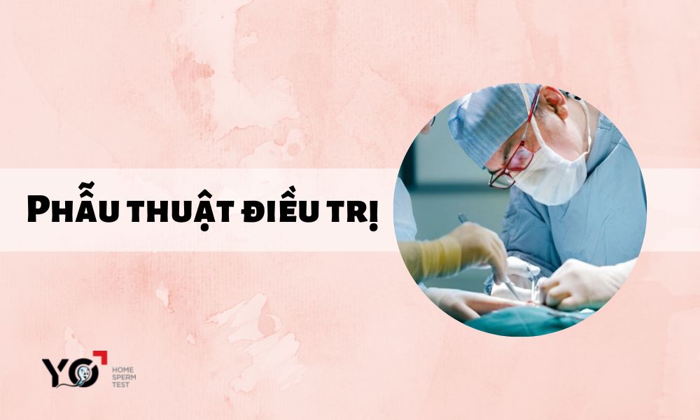 Chữa viêm bao quy đầu bằng cách phẫu thuật