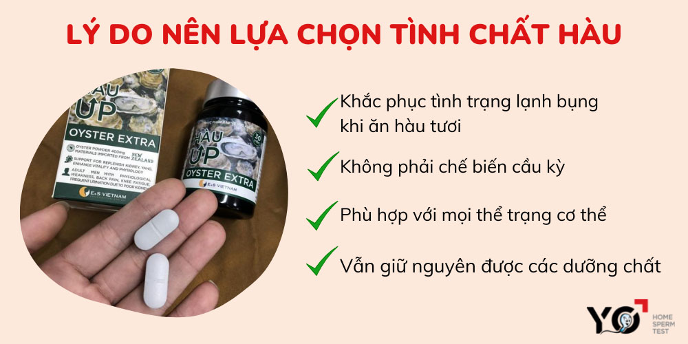 Sử dụng tinh chất hàu đem lại nhiều lợi ích so với ăn hàu trực tiếp