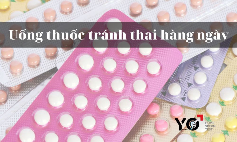 Tránh thai bằng cách sử dụng thuốc tránh thai hàng ngày