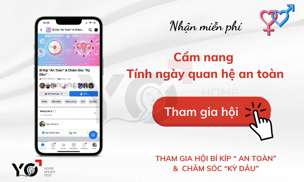 Nhận ngay Cẩm nang tính ngày quan hệ an toàn khi tham gia hội Tham gia hội Bí Kíp “ An Toàn” & Chăm Sóc “Kỳ Dâu”