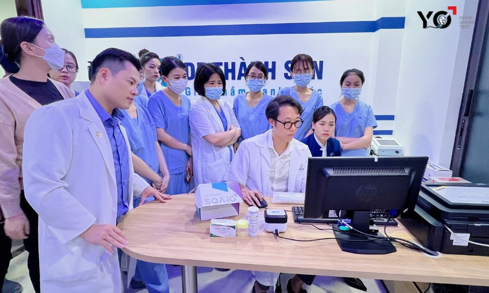 Buổi làm việc giữa TMSC cùng phòng khám Thành Sơn nhận được nhiều sự quan tâm của bác sĩ và kỹ thuật viên