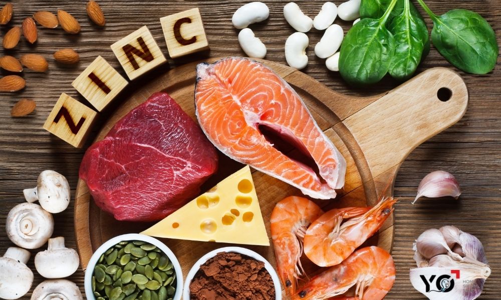 Thực phẩm giàu kẽm hỗ trợ tạo môi trường kiềm
