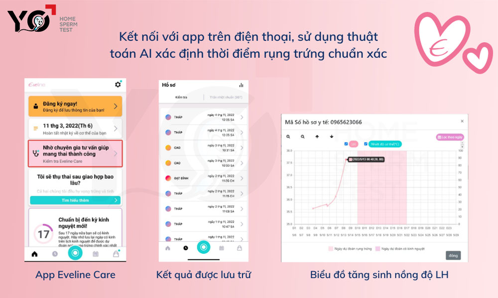 Que thử rụng trứng cho kết quả chuẩn xác 99%