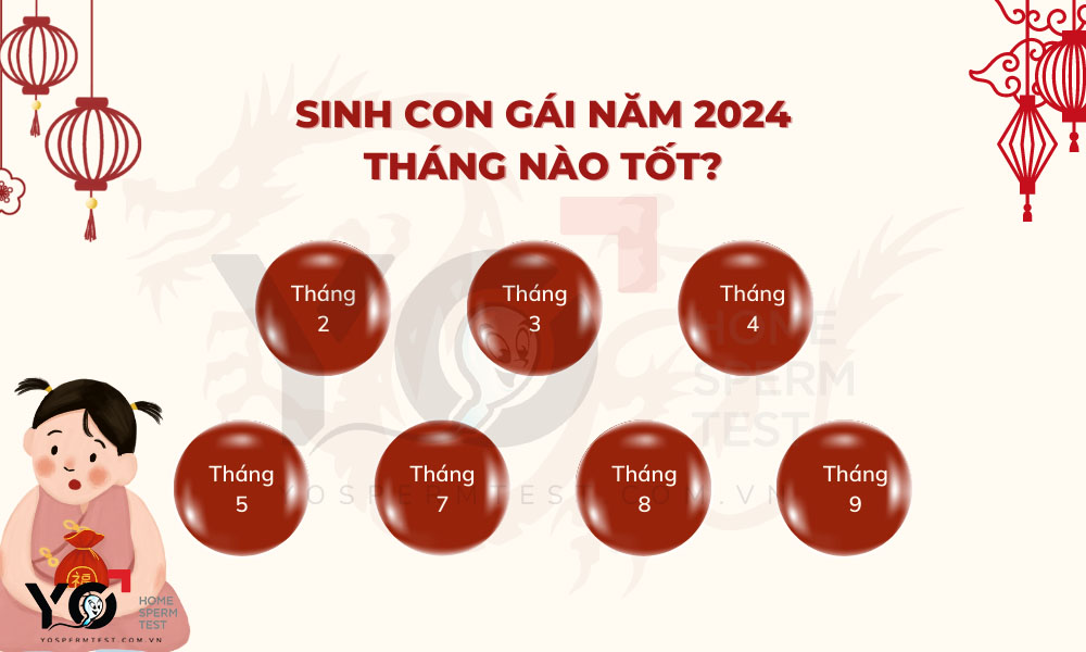 Năm 2024 sinh con gái tháng nào tốt?