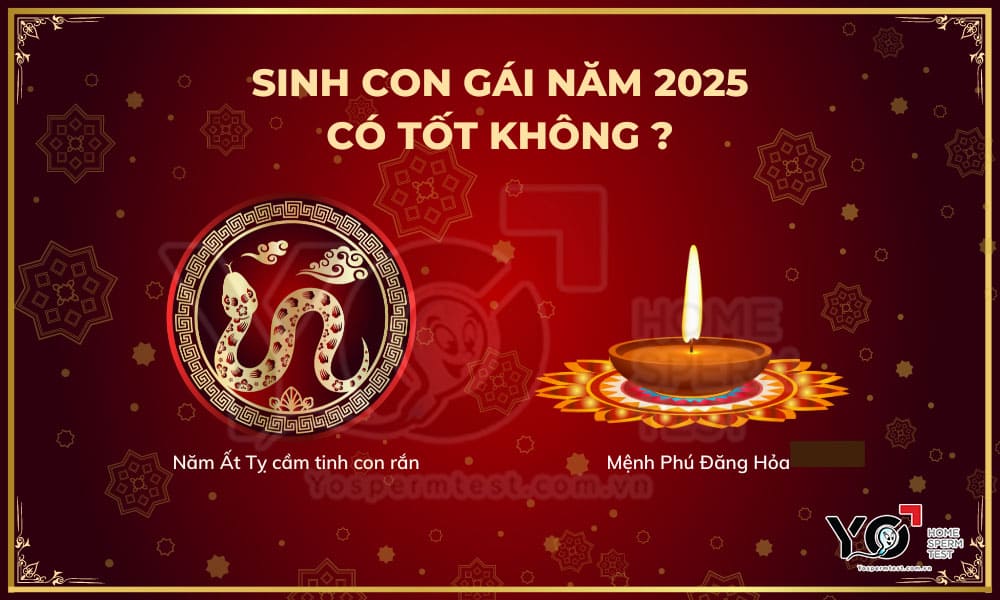2025 có hợp để sinh con gái?