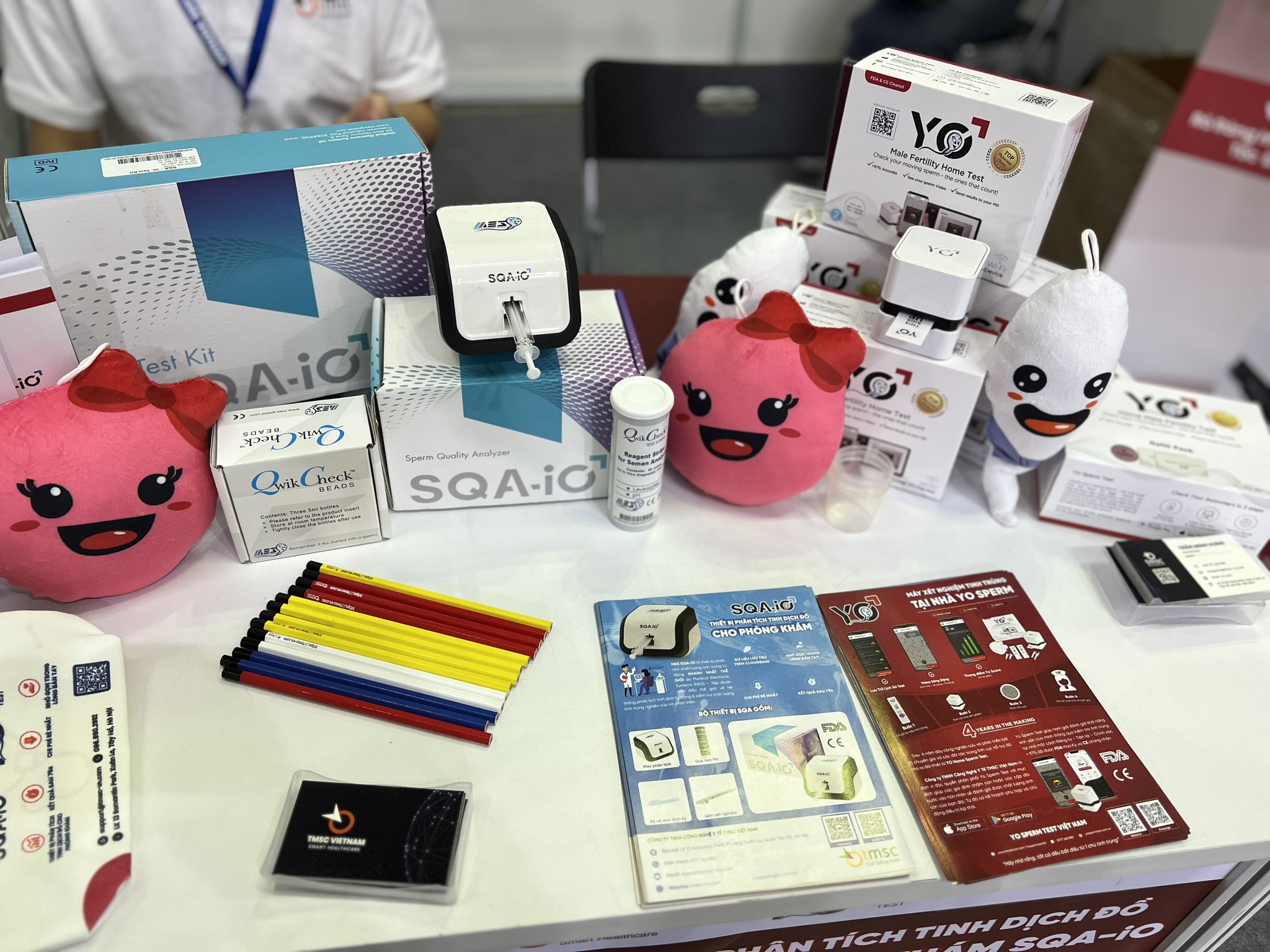 Yo Sperm Test SQA iO tai TRIEN LAM Y TE QUOC TE VIET NAM LAN THU 18