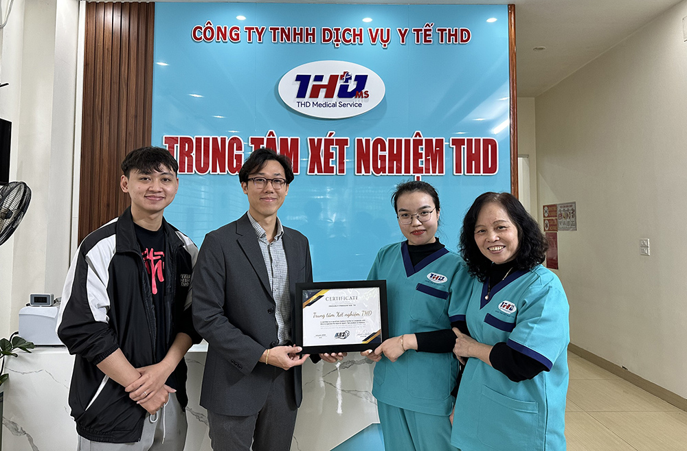 Trao chứng chỉ đào tạo của MES cho trung tâm THD Hải Dương