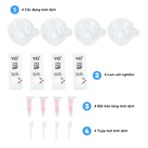 Bộ Yo Refill 4 test kit